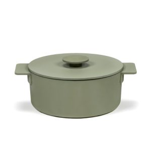 pentola in ghisa smaltata verde